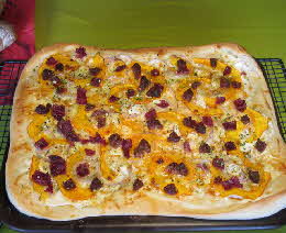 Krbisflammkuchen 20161006 - 2 Mini