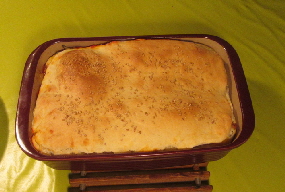 Cheeseburger Kuchen Ofenhexen Pampered Chef® fertig Cheeseburger Kuchen Ofenhexen Pampered Chef® fertig