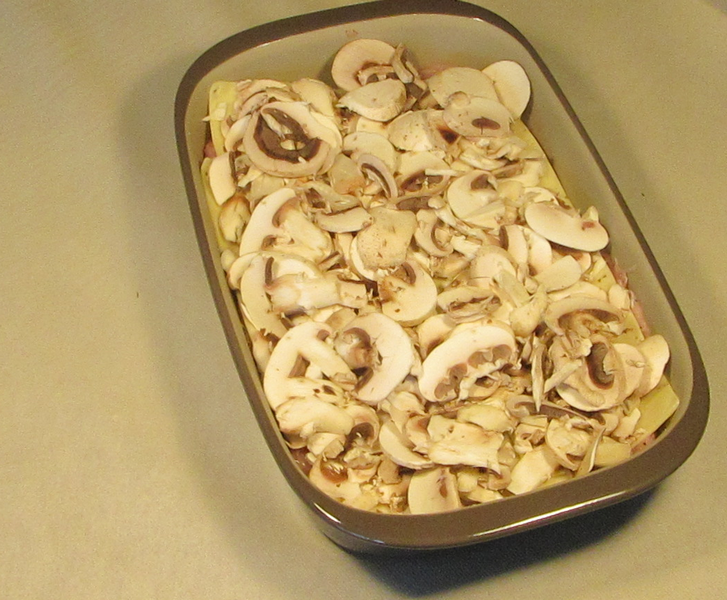 Schnitzelpfanne Parmesan Kartoffeln Ofenhexen Pampered Chef® Champignons Pilze Schnitzelpfanne Parmesan Kartoffeln Ofenhexen Pampered Chef® Champignons Pilze