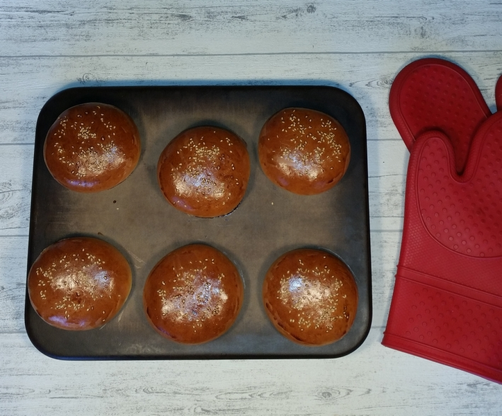 Burgerbuns Teig Zauberstein gebacken Pampered Chef® Burgerbuns Teig Zauberstein gebacken Pampered Chef®