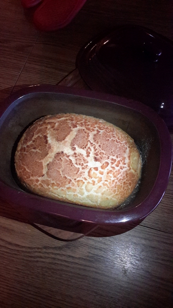 Giraffenbrot Zauberstein Pampered Chef® fertig Giraffenbrot Zauberstein Pampered Chef® fertig