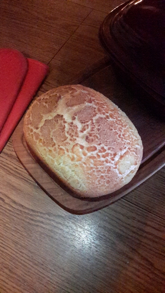 Giraffenbrot Zauberstein Pampered Chef® Auskühlen Giraffenbrot Zauberstein Pampered Chef® Auskühlen