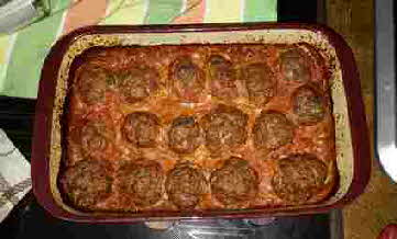 Hackbällchen-Tomatensoße Mini